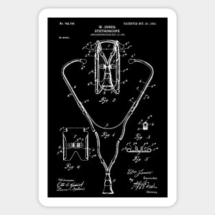 Stethoscope Patent 1903 Sticker